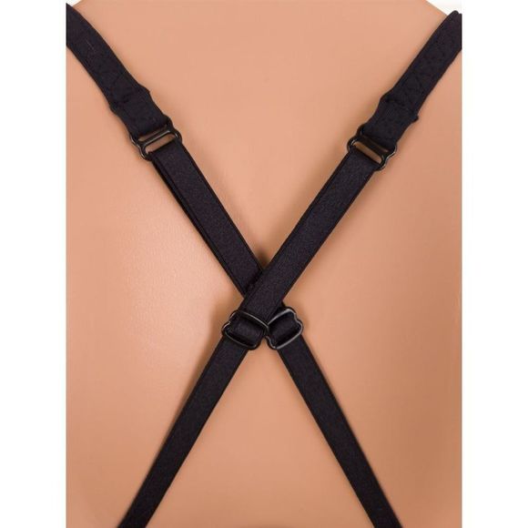 LULULEMON 6 Crossover Bra *Long Line Black THROWBACK! - Picture 8 of 9